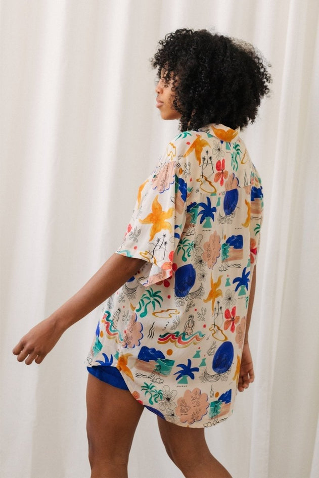 Stora Herro Shirt Surf Abstract - IVALO.COM