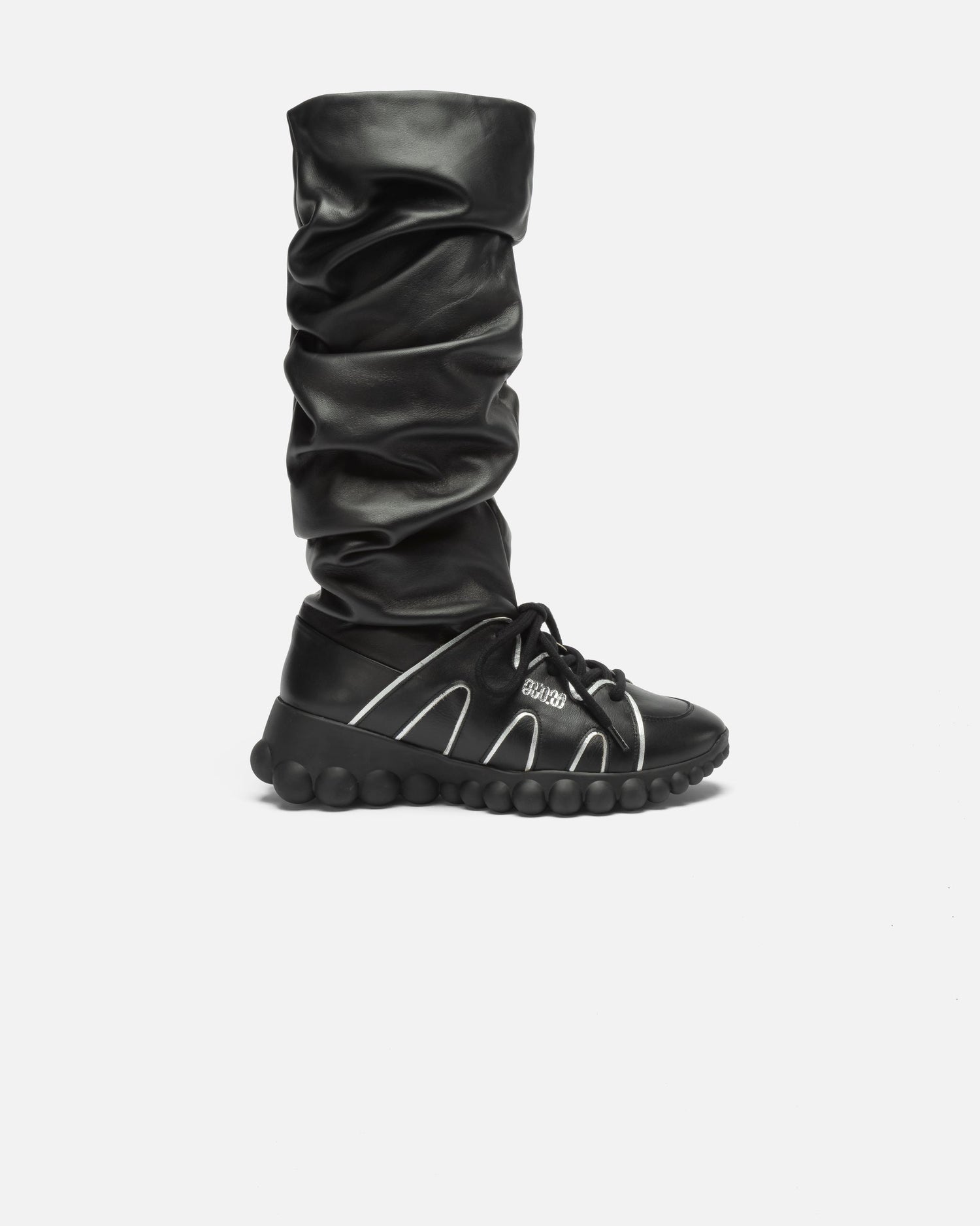 String Boots Black