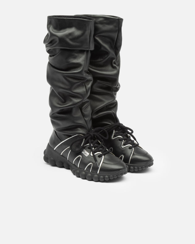 String Boots Black
