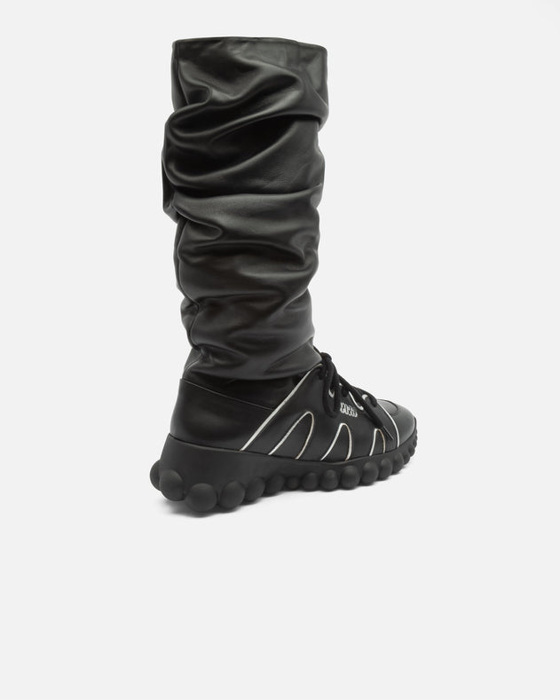 String Boots Black