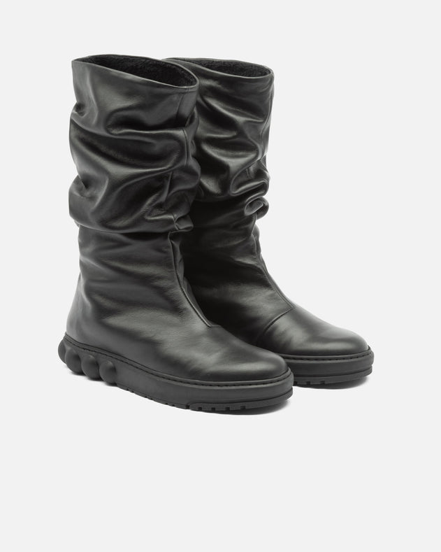 Slouch Boots Black