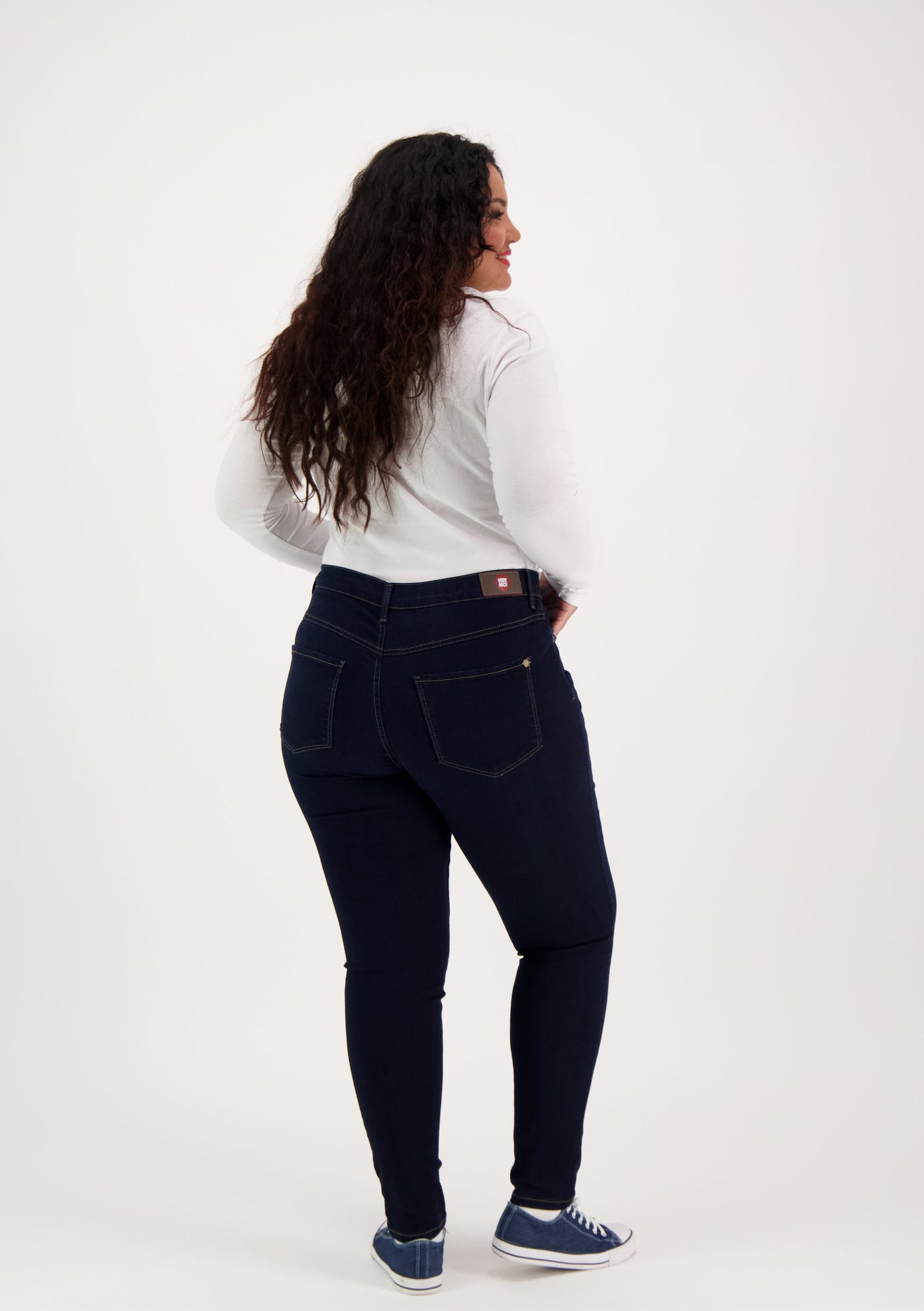 Suzie Super Stretch Skinny Jeans Dark Blue