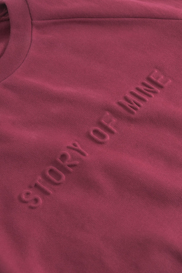 Story Of Mine Sweatshirt Bordeaux