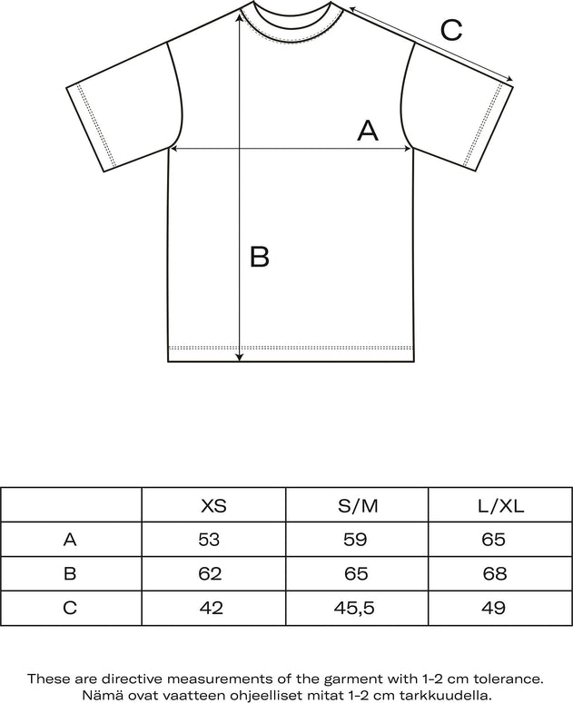Honeycomb T-shirt White / Flowerfield