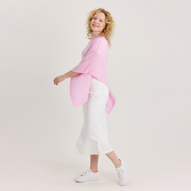 Women's Merino Silk Poncho