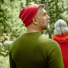 Men's Merino Long-Sleeve Forest Green