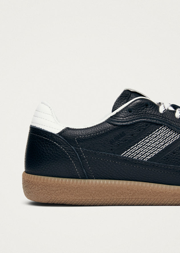 Tb.490 Rife Leather Sneakers Grain Black & White