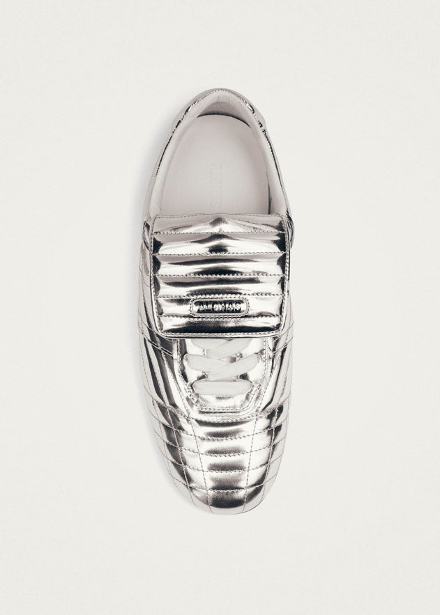Tb.99 Leather Sneakers Silver