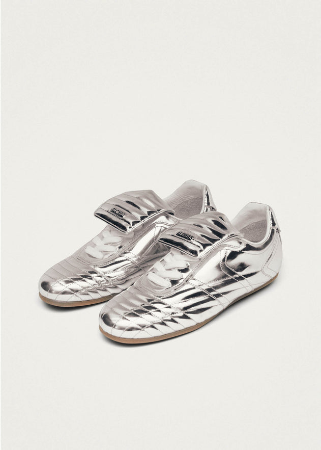 Tb.99 Leather Sneakers Silver