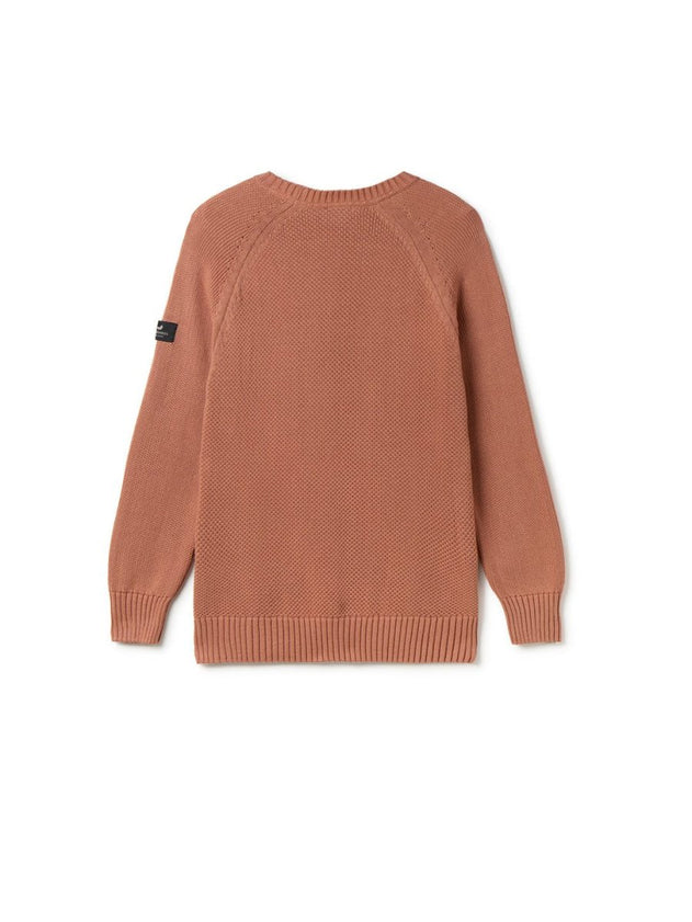 Tortuga Knitted Sweater Brick - IVALO.COM