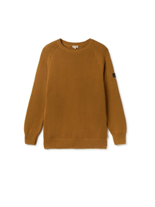 Tortuga Knitted Sweater Mustard - IVALO.COM