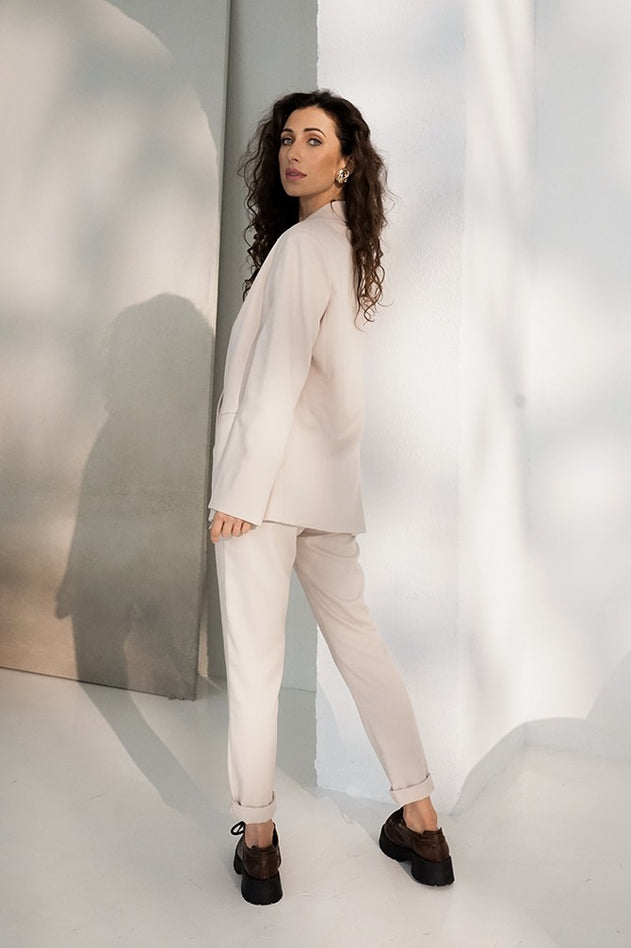 Feba Trousers Ecru
