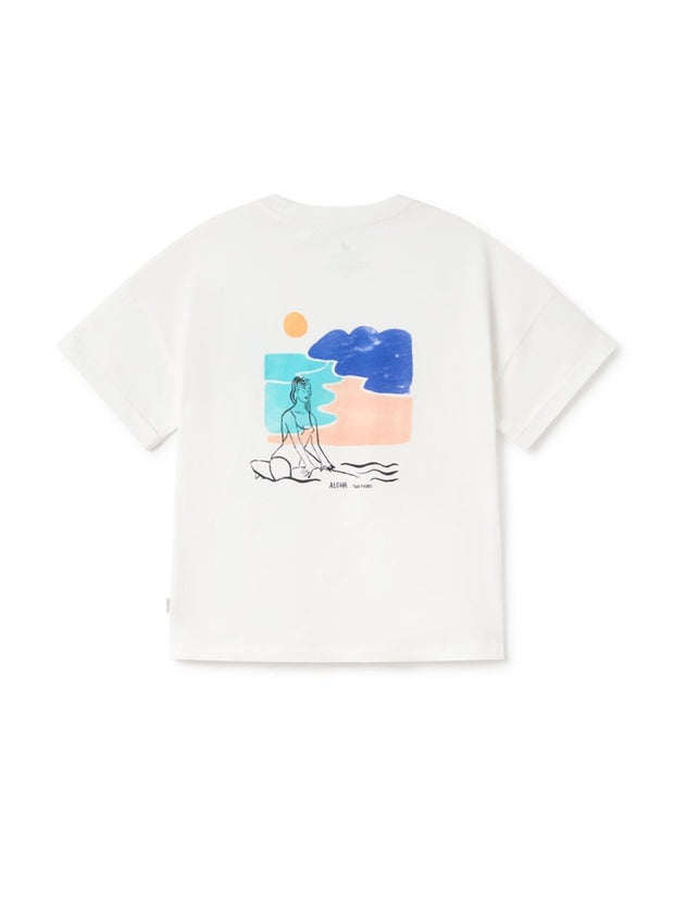 Uwins T-Shirt Surf Off White - IVALO.COM