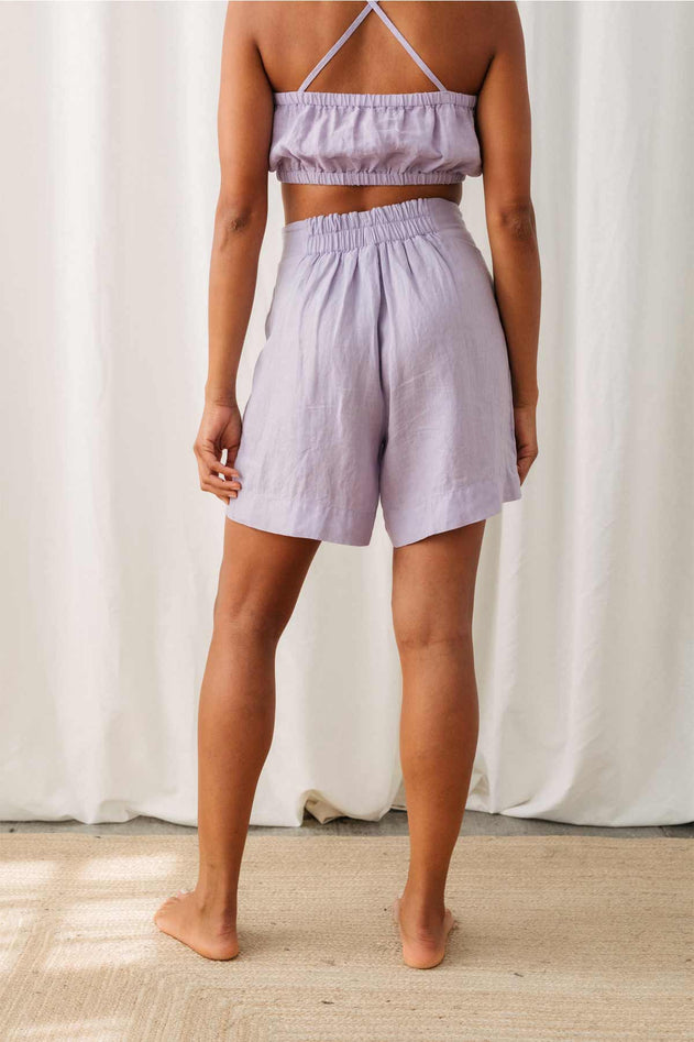 Vaxholm Shorts Light Purple