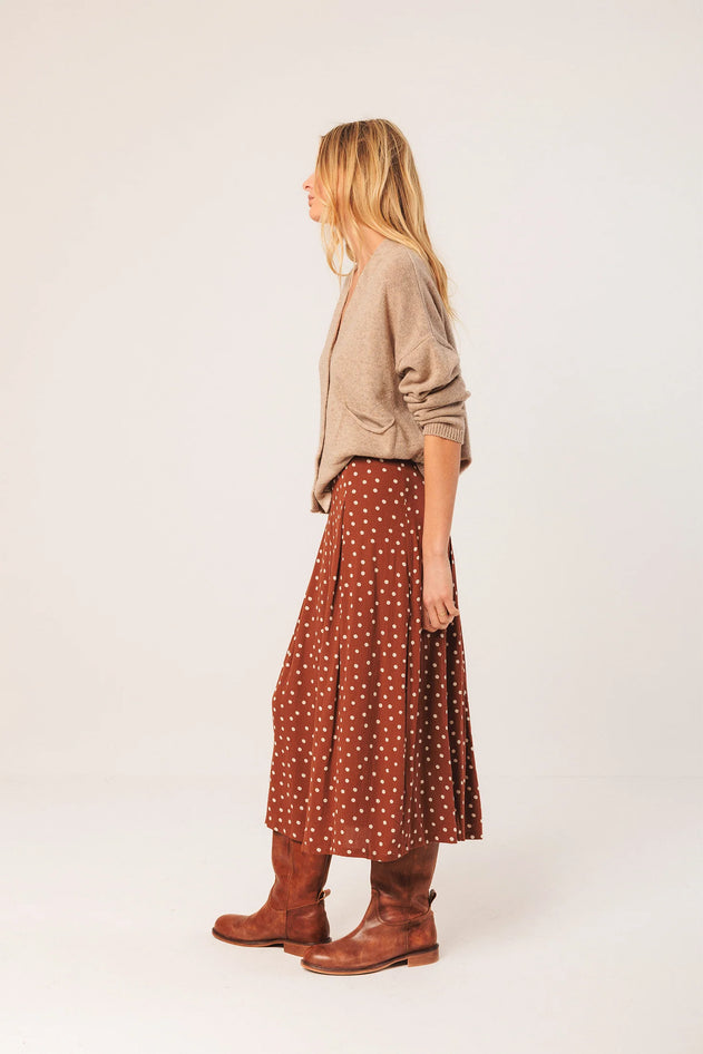 Cashmere Blend Cardigan Beige