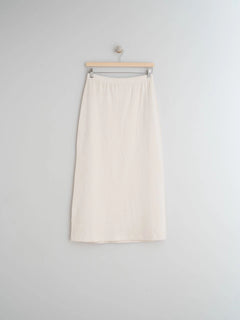 Double-weave Skirt Natural White