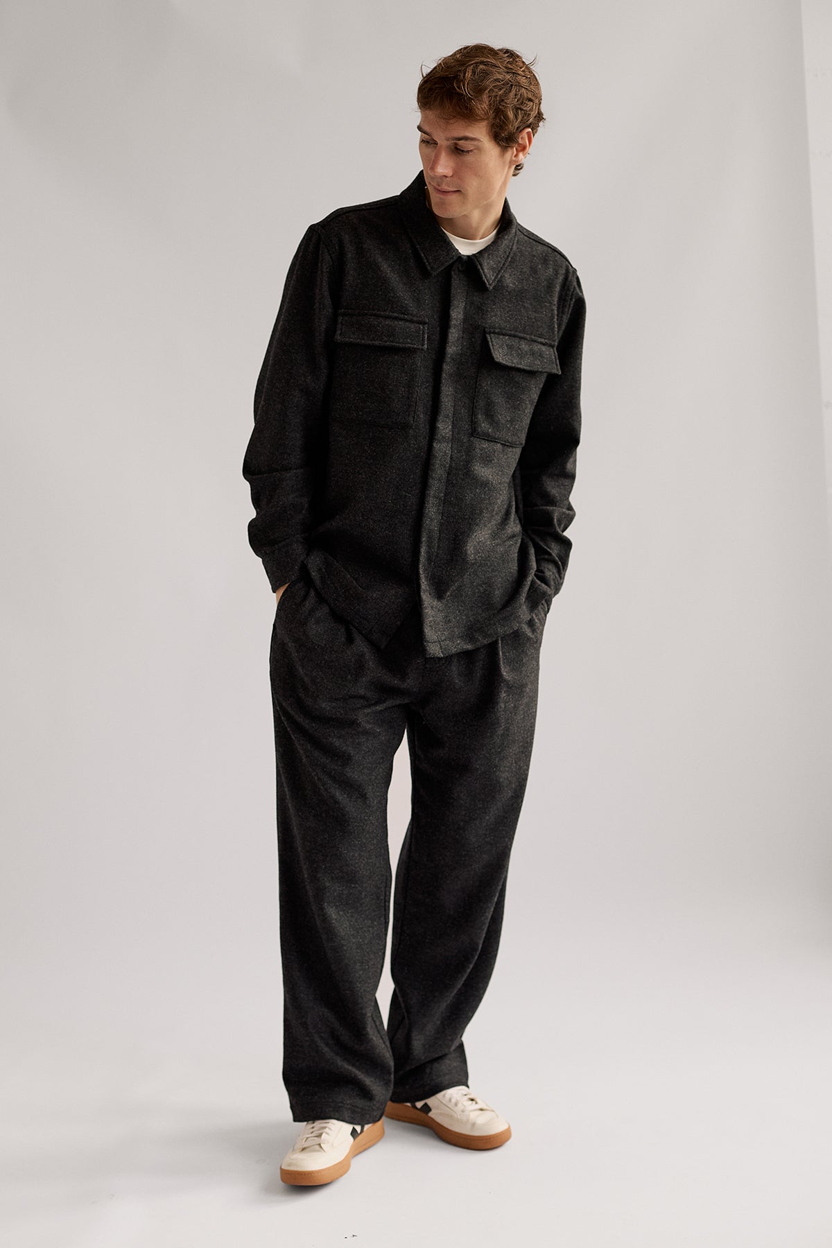 Owen Jacket Anthracite Melange