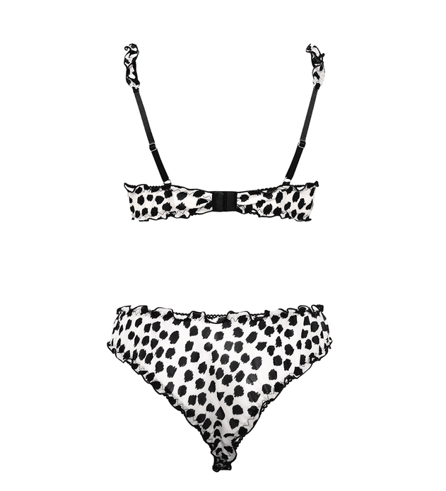 Frilly Underwear Set White Leo