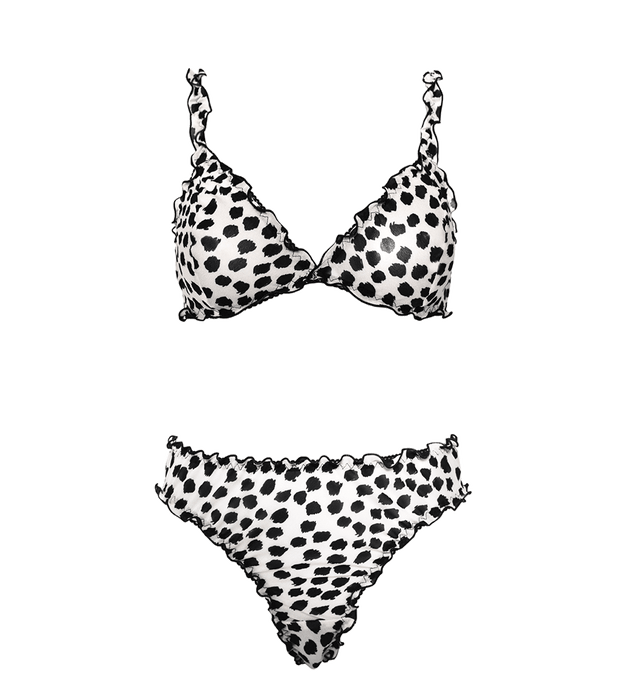 Frilly Underwear Set White Leo