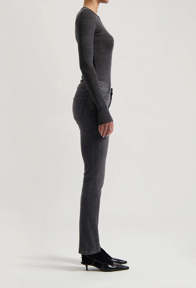 Faye Low Slim Jeans Authentic Black
