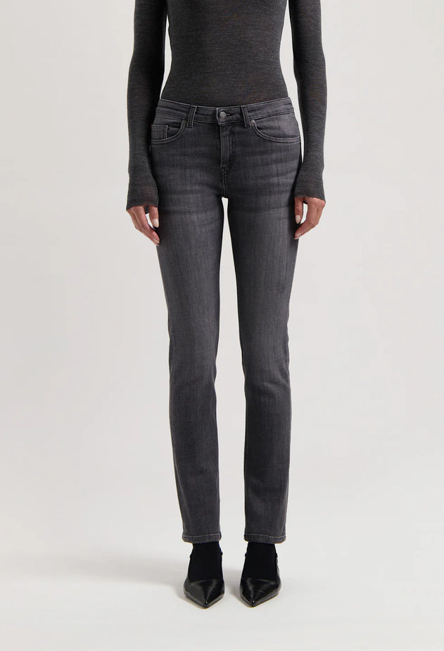 Faye Low Slim Jeans Authentic Black