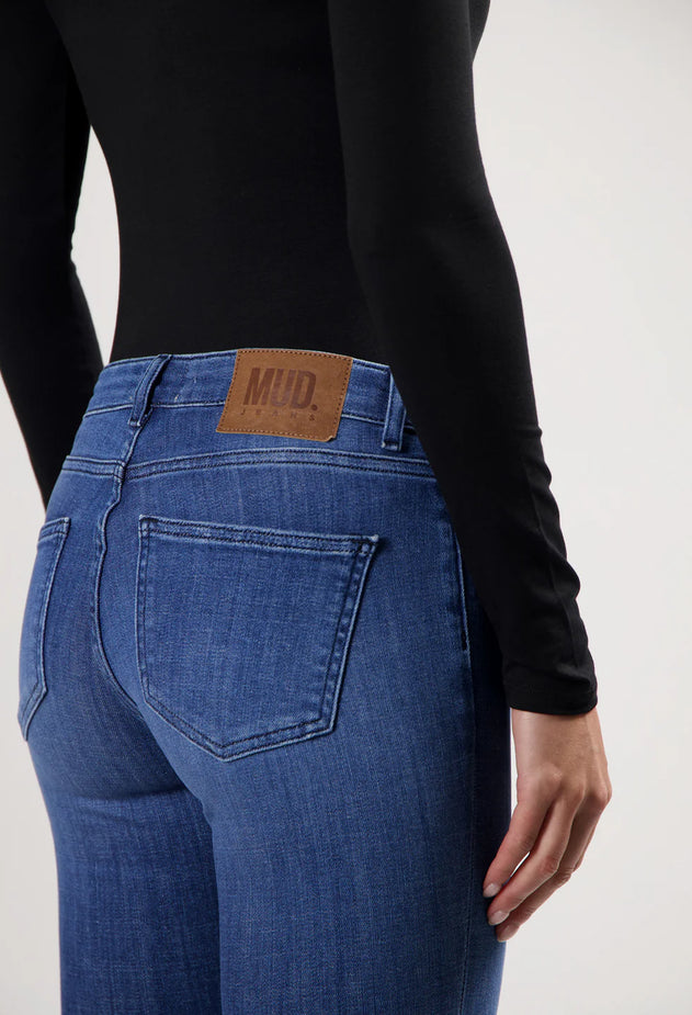 Faye Low Slim Jeans Authentic Indigo