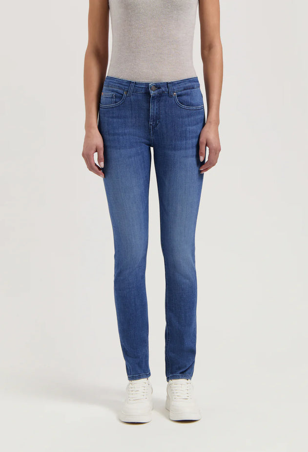 Faye Low Slim Jeans Authentic Indigo