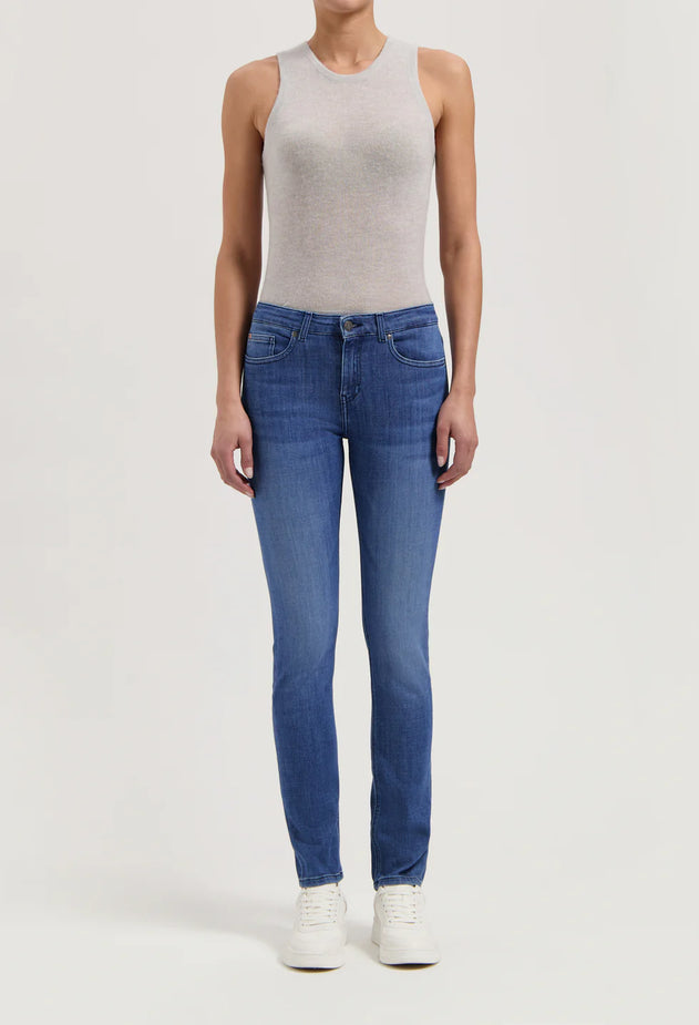 Faye Low Slim Jeans Authentic Indigo