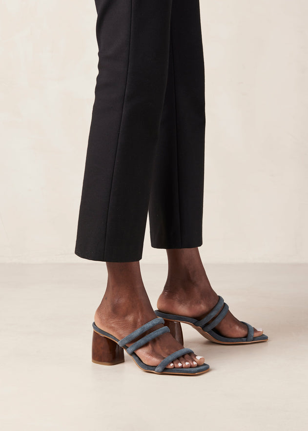 Indiana Leather Sandals Grey