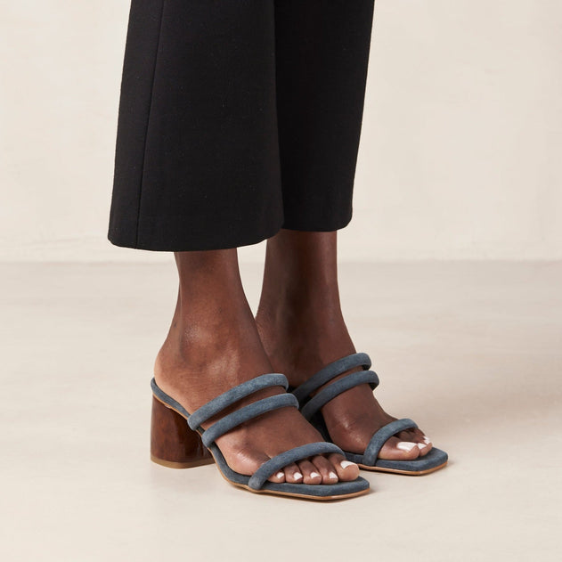 Indiana Leather Sandals Grey