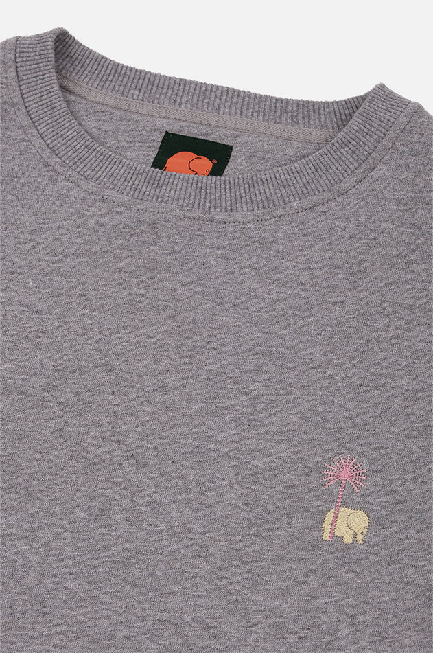 Women's Antonyo Marest x Trendsplant Art Hut Oversized Sweater Sport Grey