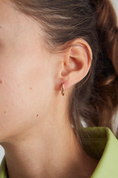Classic Hoopie Earrings Gold