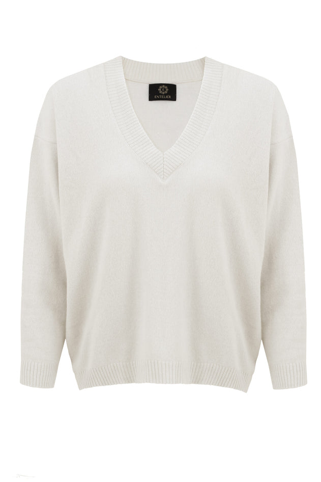 Cashmere Ecru Sweater