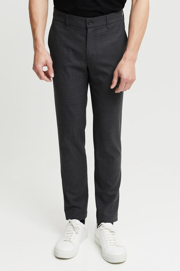 Seppo Wool Trousers Grey