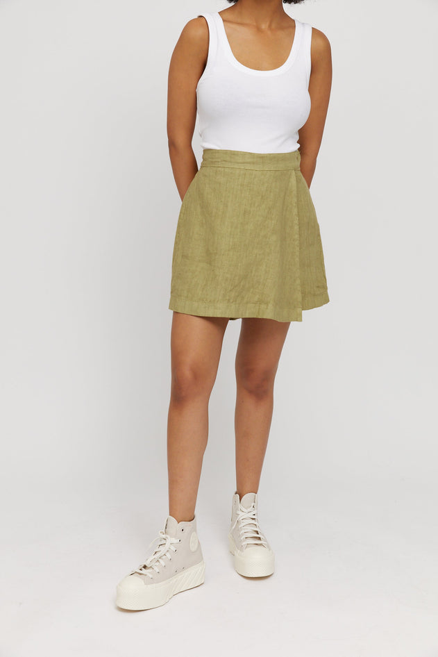 Ninette Linen Skort