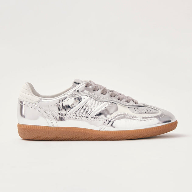 Tb.490 Rife Leather Sneakers Shimmer Silver Cream