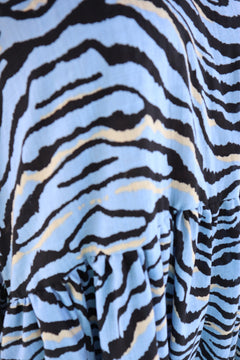 Lush Dress Blue Zebra