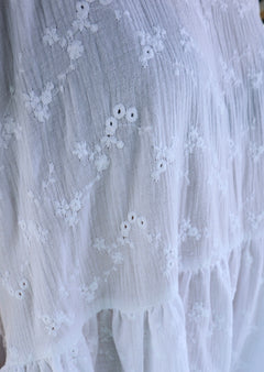 Lush Dress Brode White