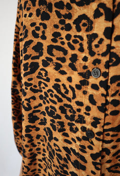Shirt Dress Leopard