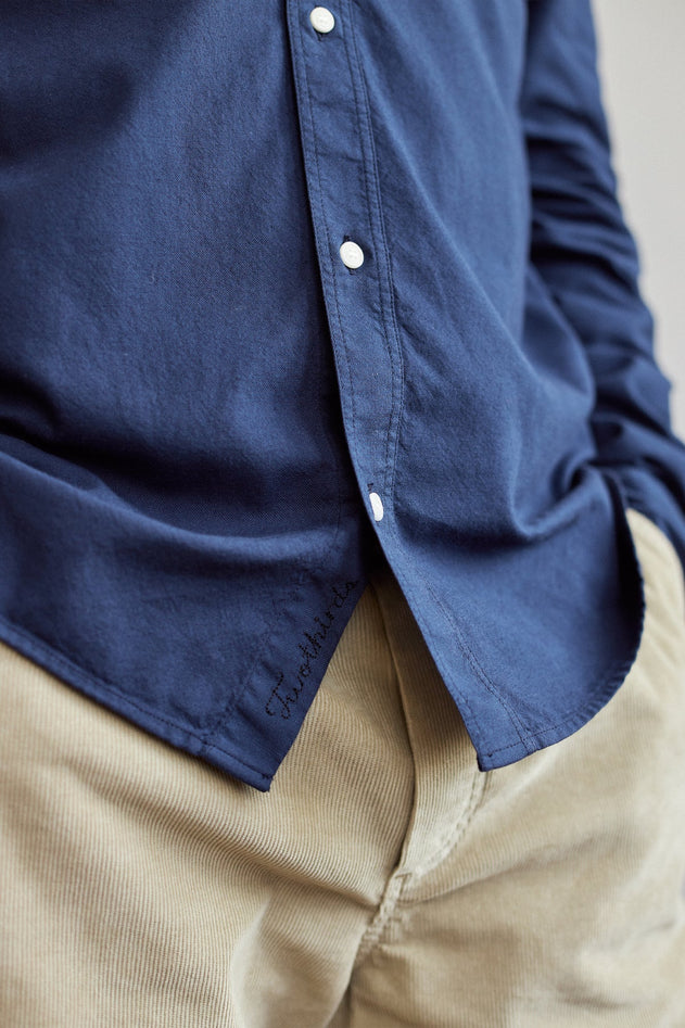 Sedef Button-up Shirt Navy Blue