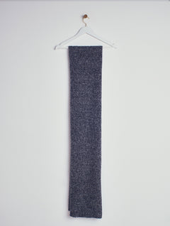 Julieta Knitted Wool Scarf Grey