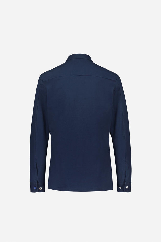 Hemmo Organic Cotton Jersey Shirt Blue