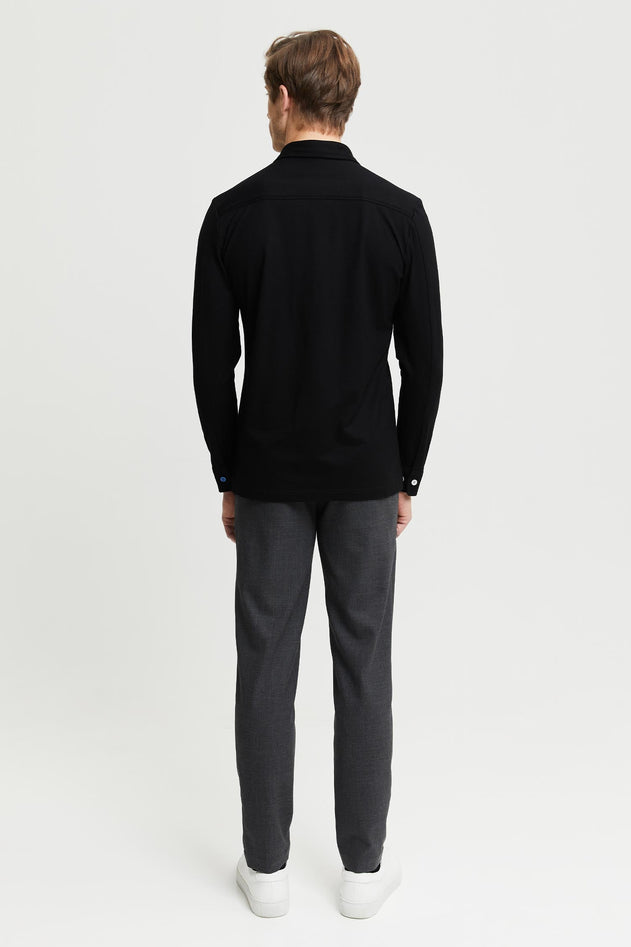 Hemmo Bamboo Jersey Shirt Black