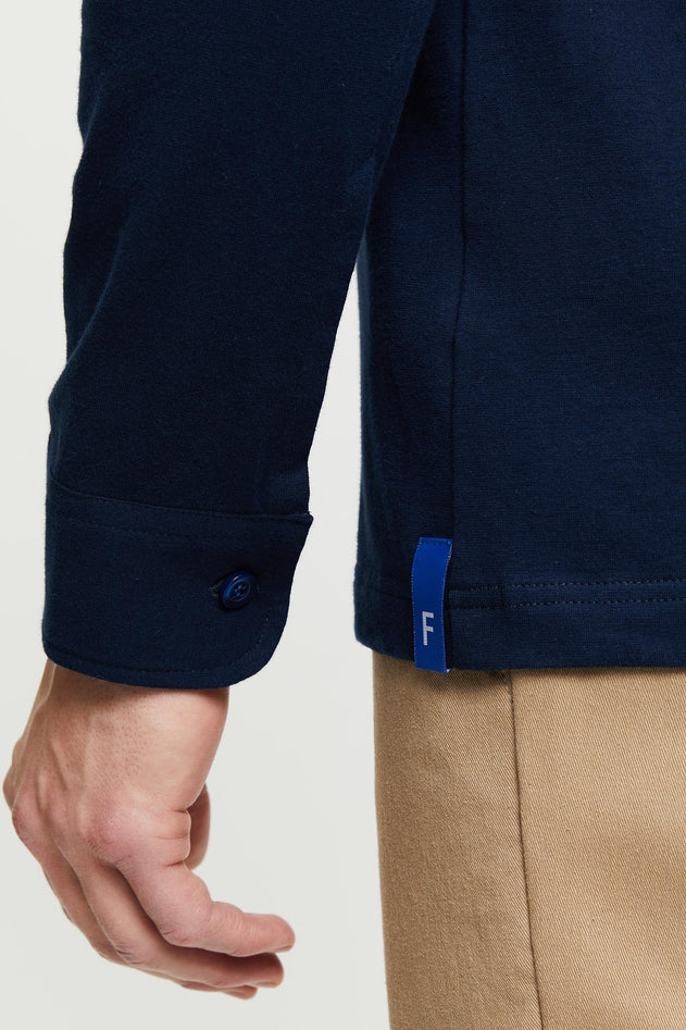 Hemmo Organic Cotton Jersey Shirt Blue