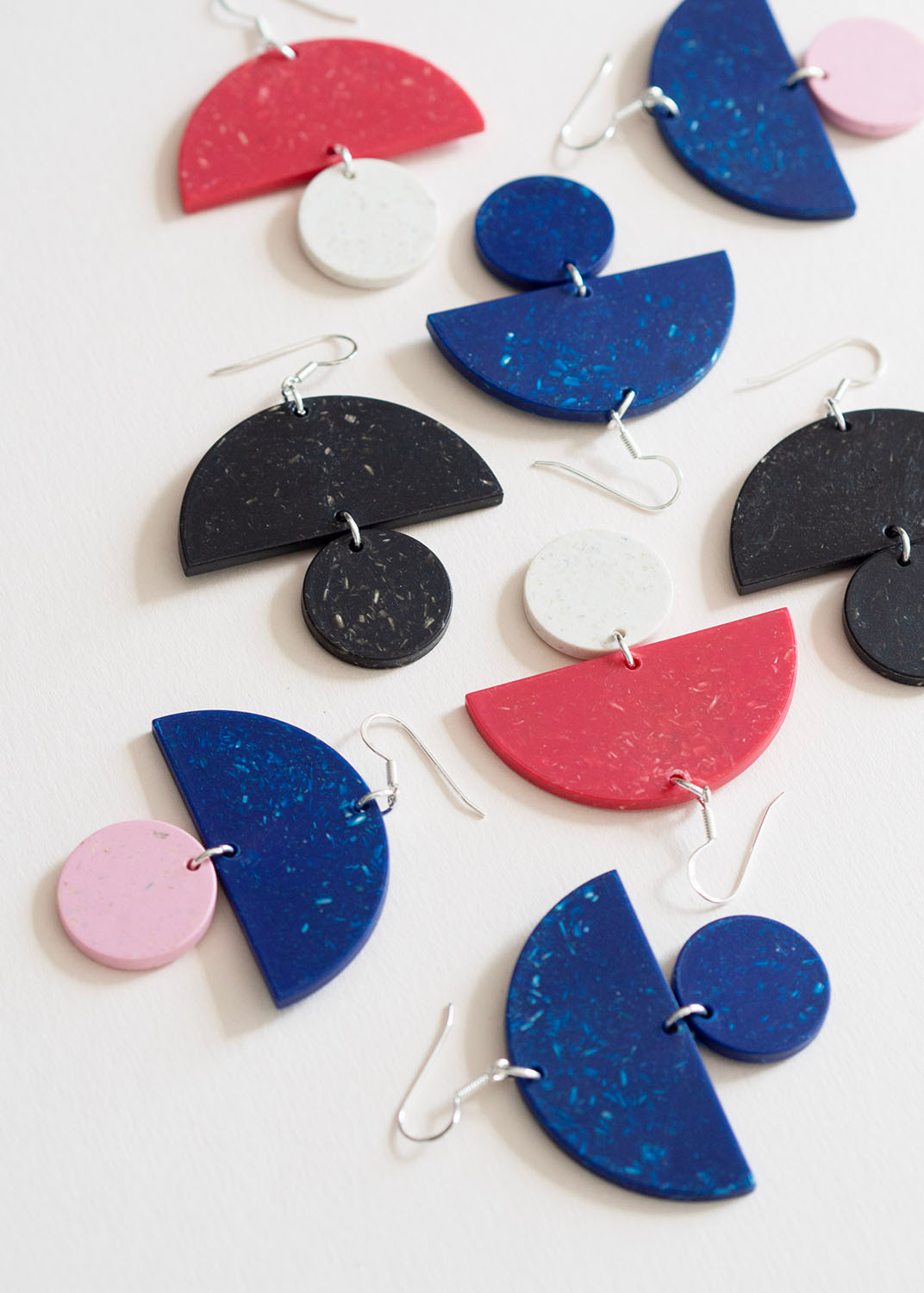 Beans Earrings No.4 Warm Granite