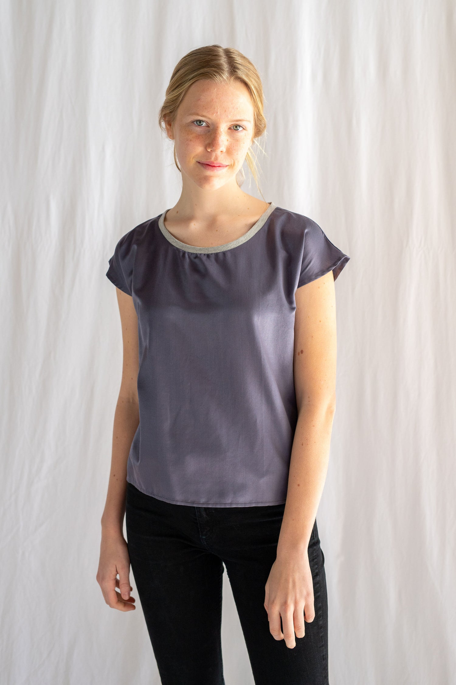 Lilá Top Black