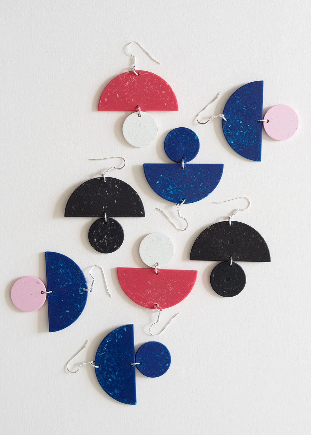 Beans Earrings No.4 Warm Granite