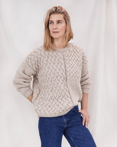 Heartbreaker Alpaca & Wool Sweater Beige