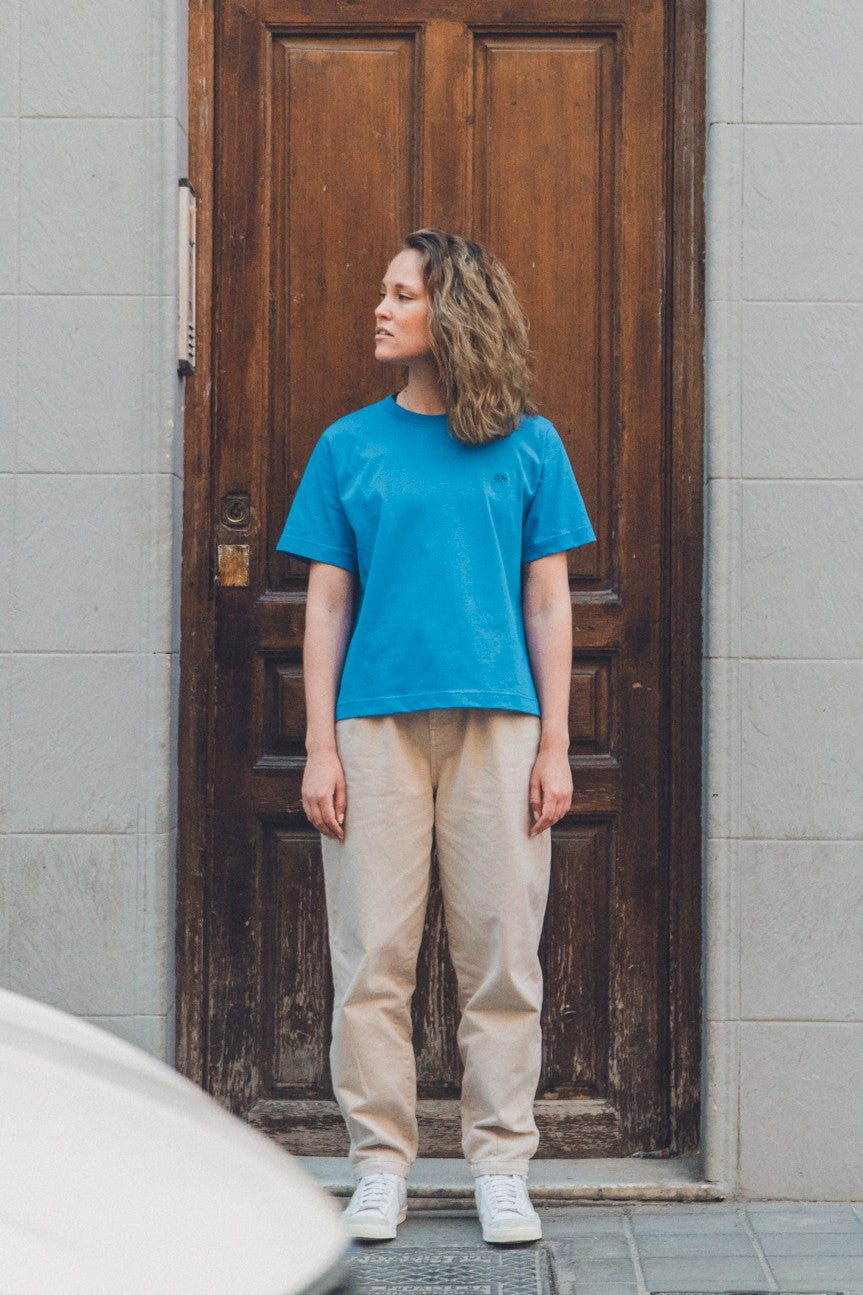 Women's Organic Essential T-Shirt French Blue