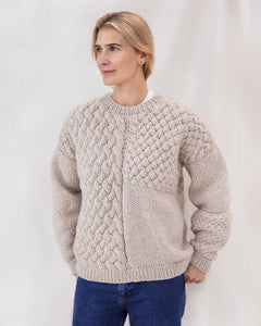 Heartbreaker Alpaca & Wool Sweater Beige